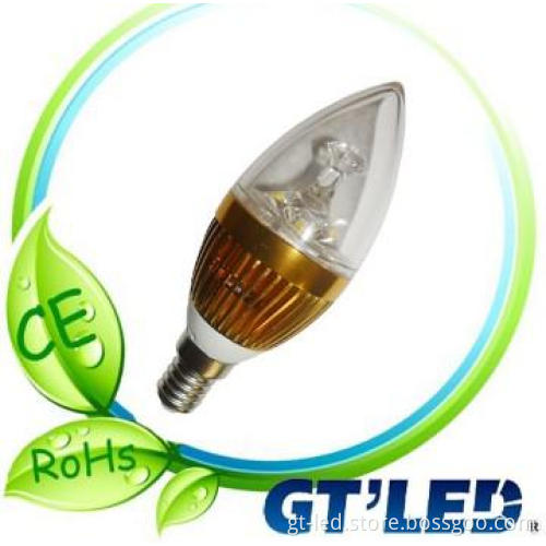 High Power Crystal led candle light